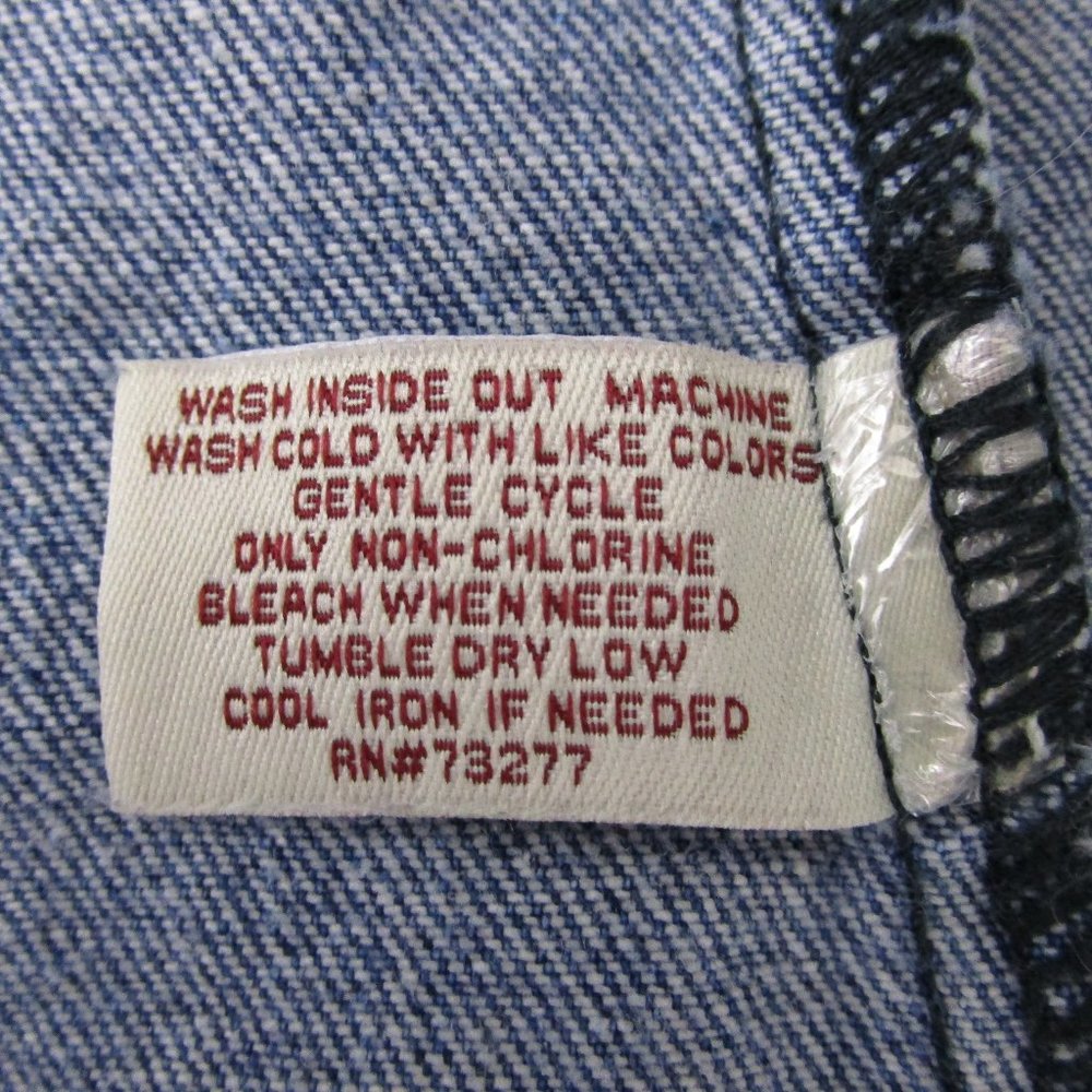 Mudd Distressed Denim Vest - Picture 13 of 14